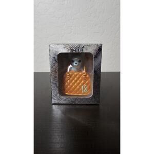 TOY CHIHUAHUA BARKING AT ME FROM A TINY PURSE ORNAMENT Taylor Swift presale